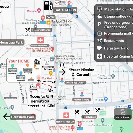 Win Herastrau Joy Διαμέρισμα *