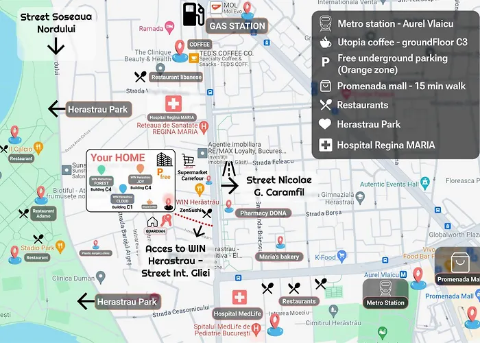 Win Herastrau Joy Apartament *